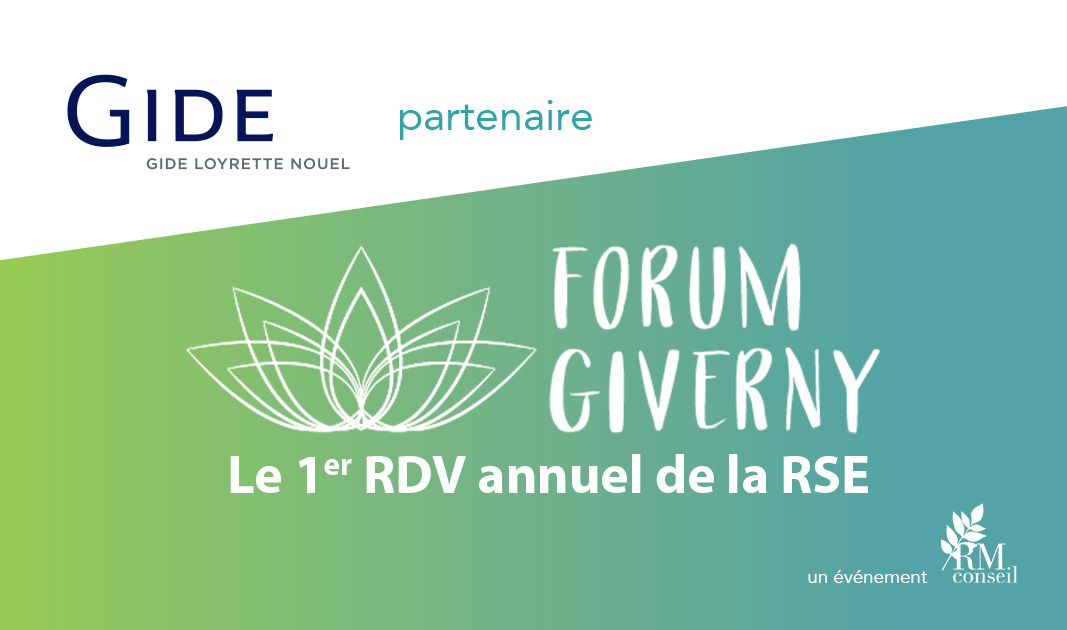 Gide, partenaire du Forum de Giverny