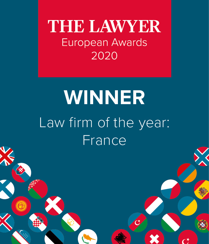 Gide elected France Law Firm of the Year | The Lawyer European Awards 2020